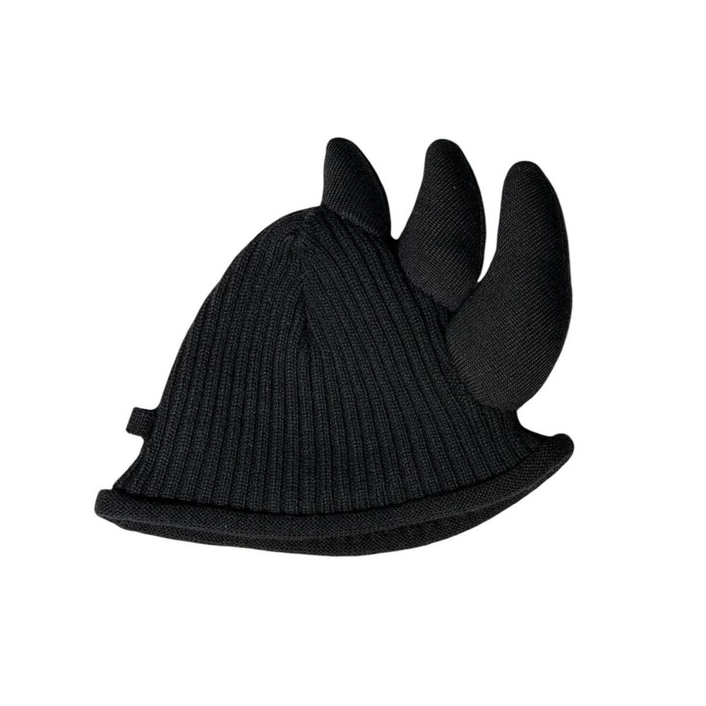 1993 Runway rhino horn hat